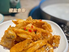 椒盐鱼骨-淘米捞·米汤脆鲩鱼火锅(福田皇岗店)