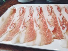 大刀五花肉-好汉锅园林秘制老火锅 柴火霸王鸡(金沙店)