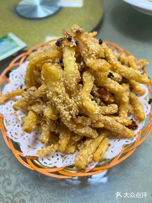 西大酒店芝麻土豆丝图片