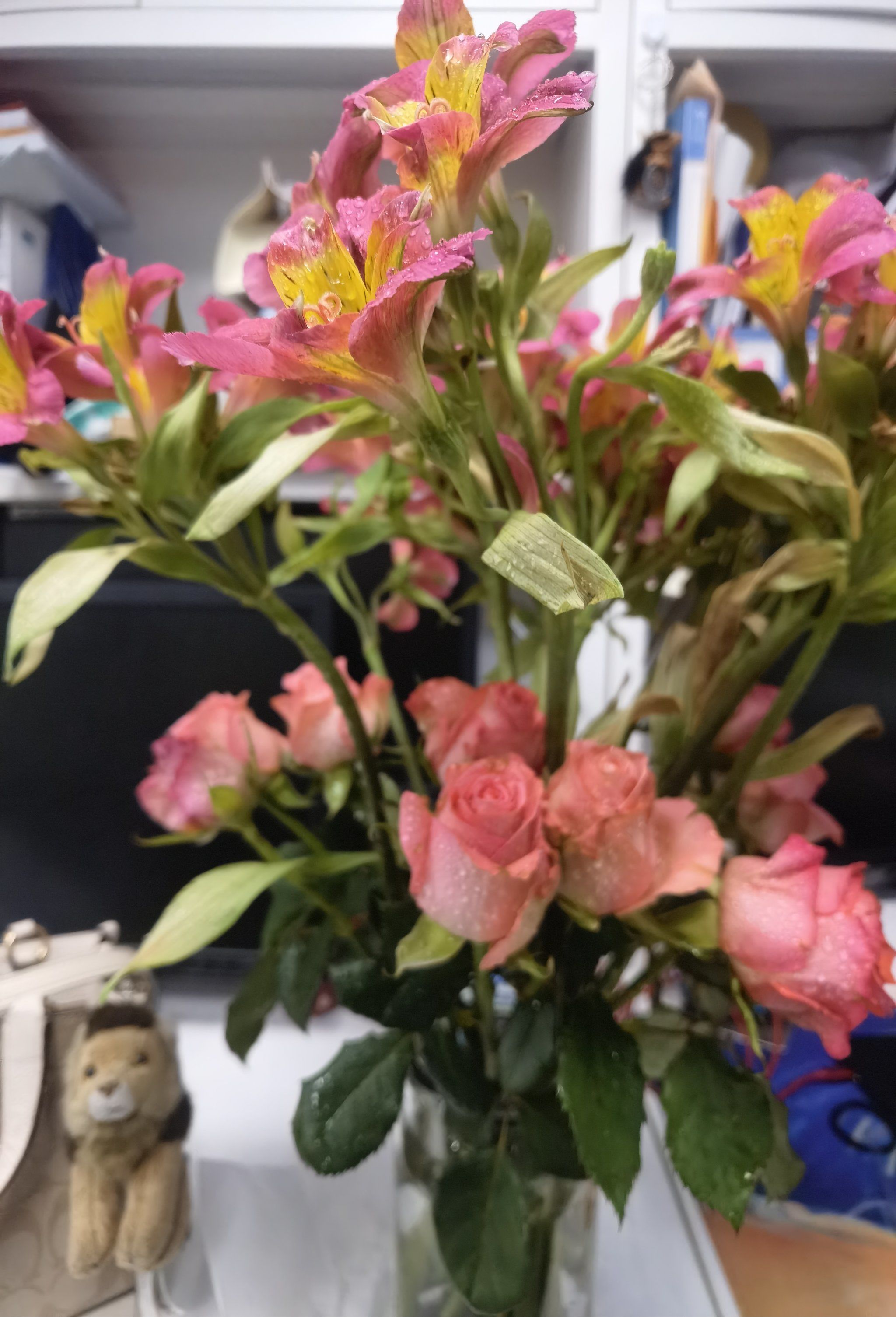 深水醒花,傲然绽放