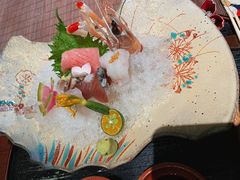 当日刺身三点盛-湖月·割烹料理(湖滨店)