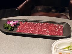 腱芯肉-左庭右院鲜牛肉火锅黑金店(陆家嘴中心店)
