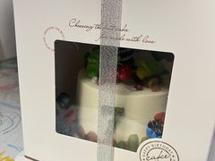 -咖咖熊蛋糕定制·英国蓝风车动物性淡奶油