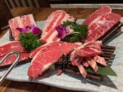 -明洞阿姨·韩式酱蟹烤肉·创意料理(三元桥店)