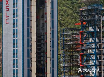 超长焦镜头下的西昌卫星发射中心️