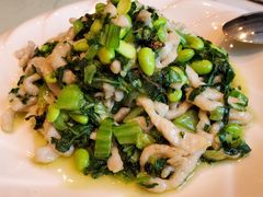 腌菜花毛豆炒肉丝-上海宝华喜来登酒店·采悦轩中餐厅