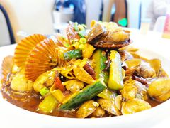 辣炒扇贝-山南熏肉大饼(辽菜旗舰店)
