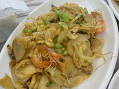 海鲜炒年糕-金海湾海鲜排档(朱家尖店)