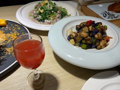 紫山茄拌扇贝-味莊·青岛菜(石老人店)