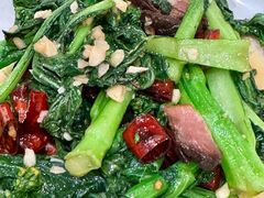 酱肉炒油菜尖-大鸭梨烤鸭(石佛营店)