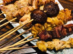 鸡肉串拼盘-桂马·日本料理·海胆·海鲜饭·酒场(民主广场店)