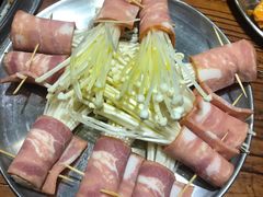 培根金针菇-原始泥炉烤肉(总店)