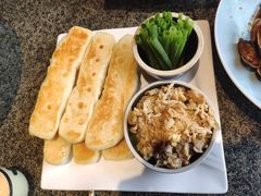 虾酱卷子-渔民船说·北塘海鲜·天津菜·海肠捞饭(北塘古镇店)