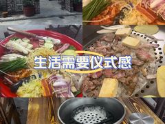 -陈叉子钢盆烤肉(中原万达店)