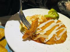 茄汁炸猪扒意粉-about(丹霞庄店)