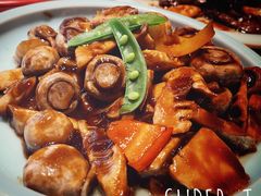 春笋烧口蘑-北平盛世·新京菜·北京烤鸭(劲松·双井店)