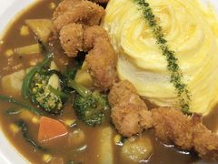 炸鸡块咖喱蛋包饭套餐-池奈·日式咖喱蛋包饭(赛高店)
