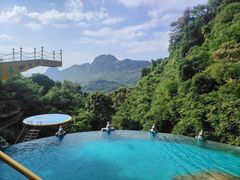 -天门沟九州驿站树上汤泉