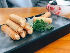脆筒龙虾卷-后海16号·北京私房菜
