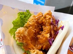 脆鸡肉夹馍-前进5路汉堡炸鸡(汉街skp店)
