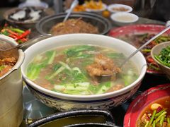 老咸菜水滑肉汤-灶东家民间菜(回兴店)