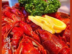 冰镇龙虾-游园觅食记夜市·小龙虾大排档