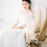 一组小清新新娘风格～ 妆发：李学淼