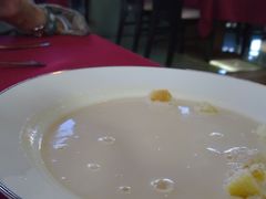 奶油鸡茸汤&nbsp;奶味足-小白桦西餐厅