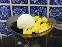 芒果仙草伴雪糕-仁信老铺甜品(北京路店)
