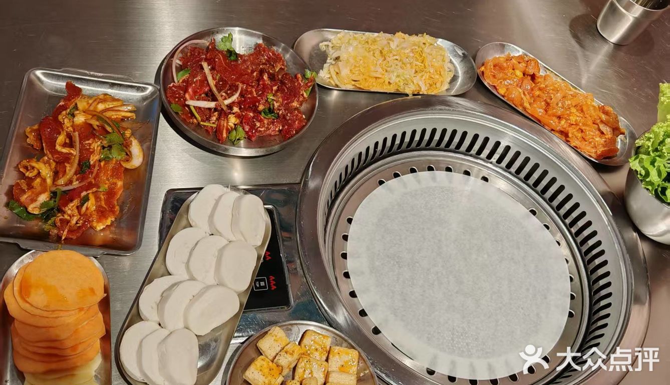 尝鲜烤肉美味