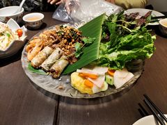 越式手卷拼盘-大头虾越式风味餐厅(光明广场店)