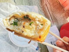 豆腐粉条素煎包-老槐树煎包