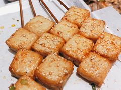 鱼豆腐串-木屋烧烤(上梅林店)
