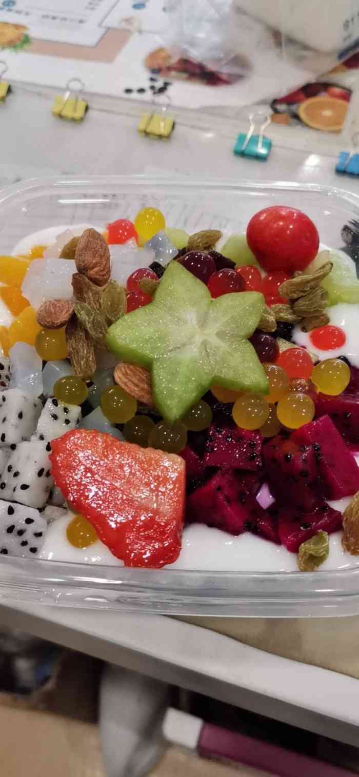 果之缘水果捞-"其实每次都是叫的外卖啦他家水果捞每次都.