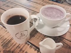紫薯拿铁-Cafe Alice咖啡爱丽丝(奥城店)