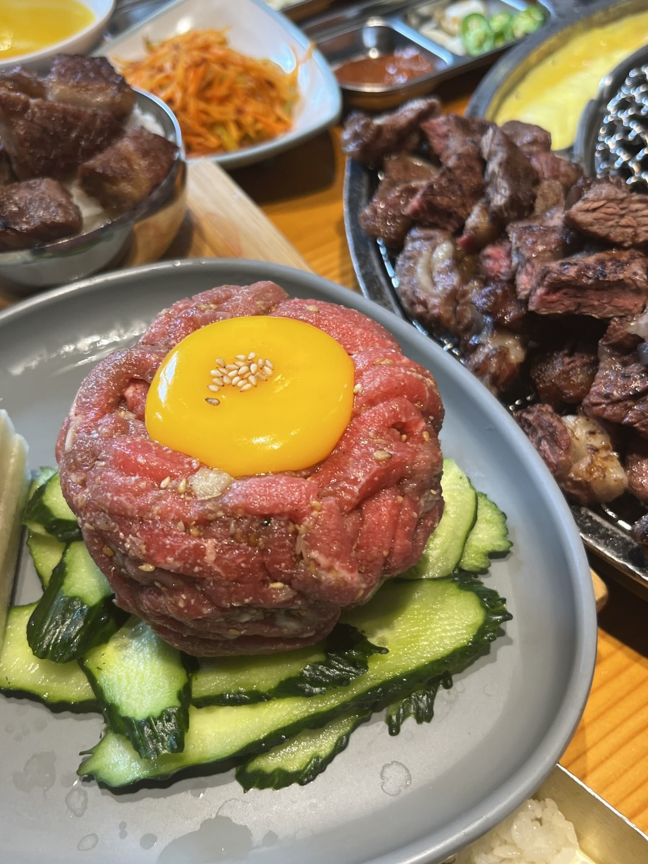 生吃牛肉top1,味道特别好