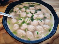 小船鱼丸汤-小船渔村•大连菜•大连焖鱼(明泽街店)