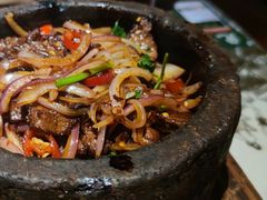 石锅爆羊肉-绿茶餐厅(汇悦大融城店)