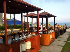 海滩自助bbq-三亚亚龙湾万豪度假酒店
