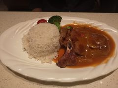 西班牙猪扒饭-香港新发烧腊茶餐厅(书城店)