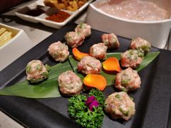 海底捞咯吱咯吱贡菜丸子-海底捞火锅(江宸天街店)