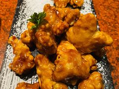 雪花糖醋里脊-绿茶餐厅(蓝色港湾店)