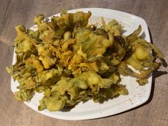 炸花椒叶-直隶安家牛肉罩饼(七一路店)
