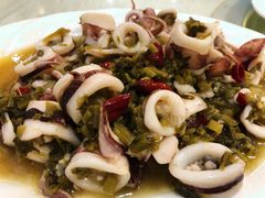 酸菜炒鱿鱼-温岭人家(红花北路店)