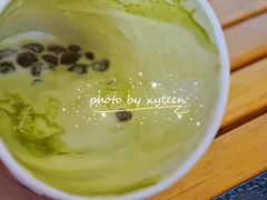 抹茶芝士玛奇朵-TPLUS茶家(上海商城南京西路店)