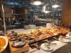 自助取餐区-杭州钱江新城万怡酒店-西餐厅