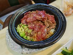 经典腊味合拼饭-阿宝煲仔饭(东方花园店)