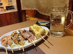 烤芝士鸡肉串-鸟内会(河北路店)