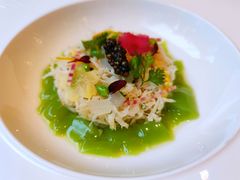 温热黄油蟹肉沙拉-福楼法餐厅FLO