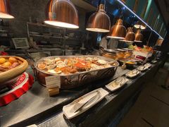 自助取餐区-北京希尔顿逸林酒店-逸轩西餐厅-自助餐厅